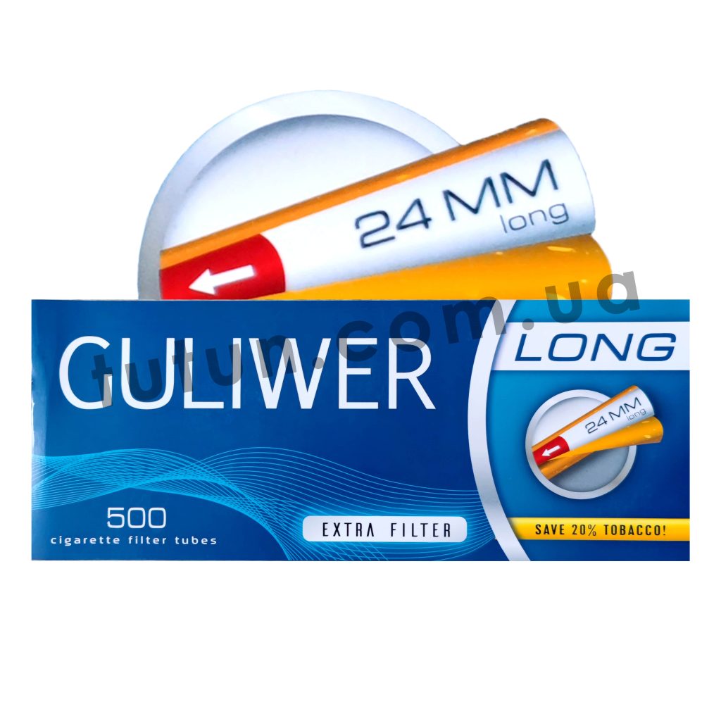 Гильзы Гулливер (GULIWER) фильтр 24 мм 500 шт