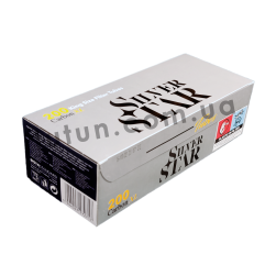 Гильзы Silver Star Carbon X-LONG для сигарет, 24 мм, 200 штук, купить в Украине
